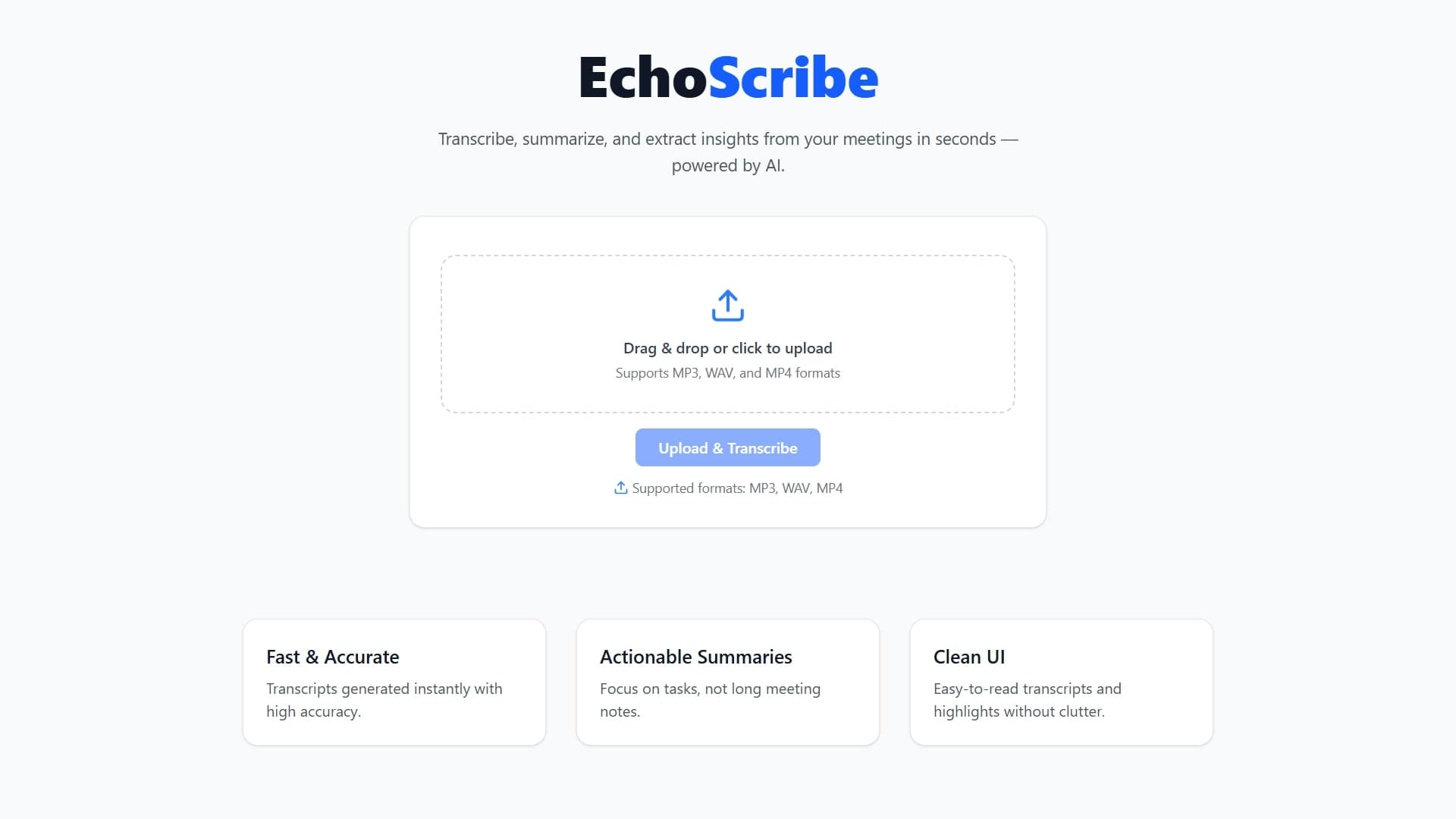 EchoScribe