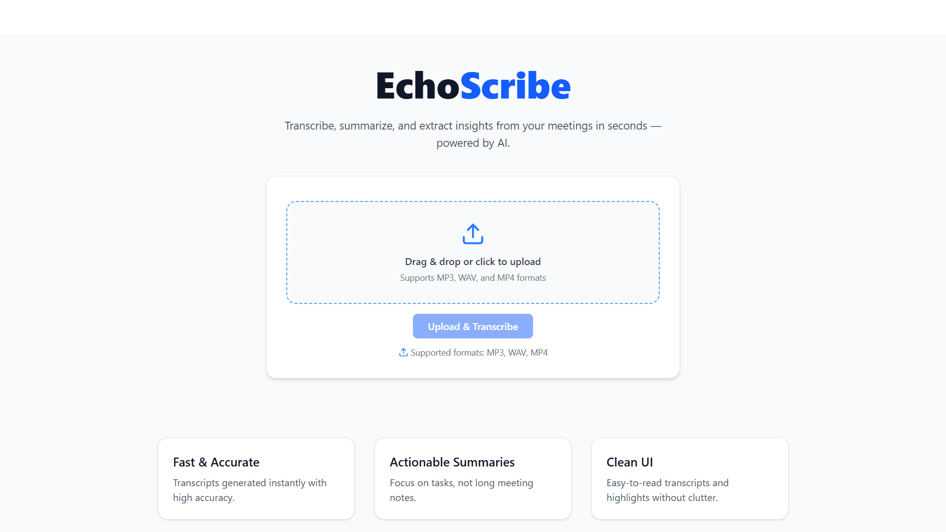 EchoScribe